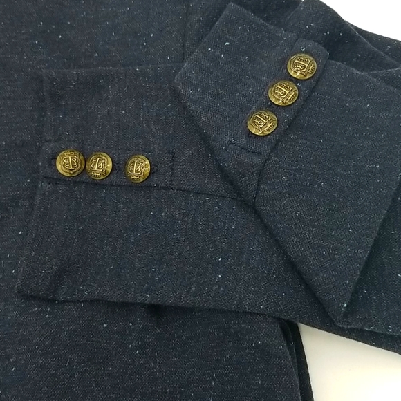 Talbots Blue Heathered Shift Dress - Picture 8 of 9